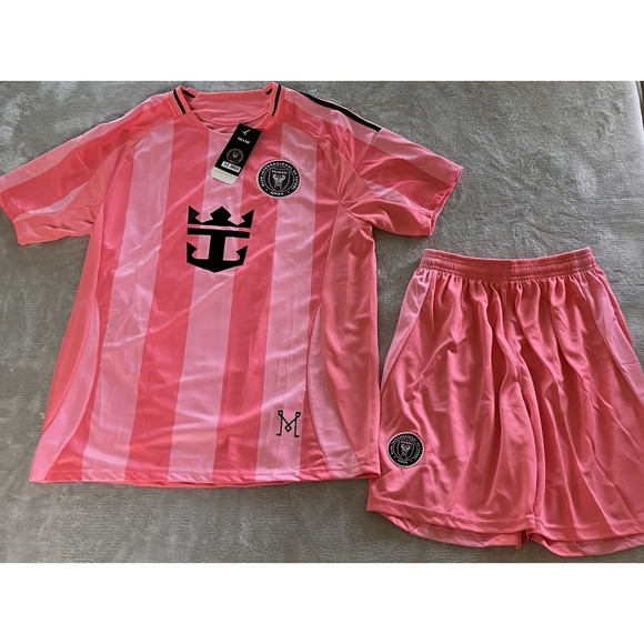 The Unbranded Brand Pants - Womens Inter Miami Pink Soccer Set Shirt And Shorts